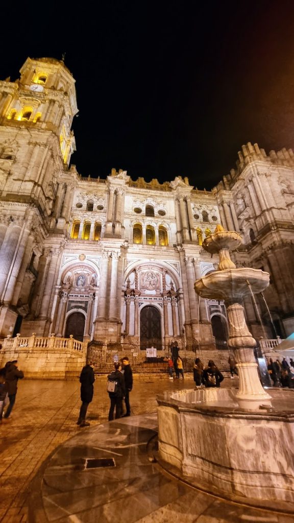 Foto da catedral de Málaga