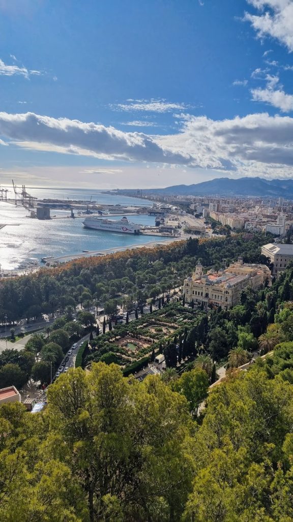 Mirante de La Alcazaba em Malaga