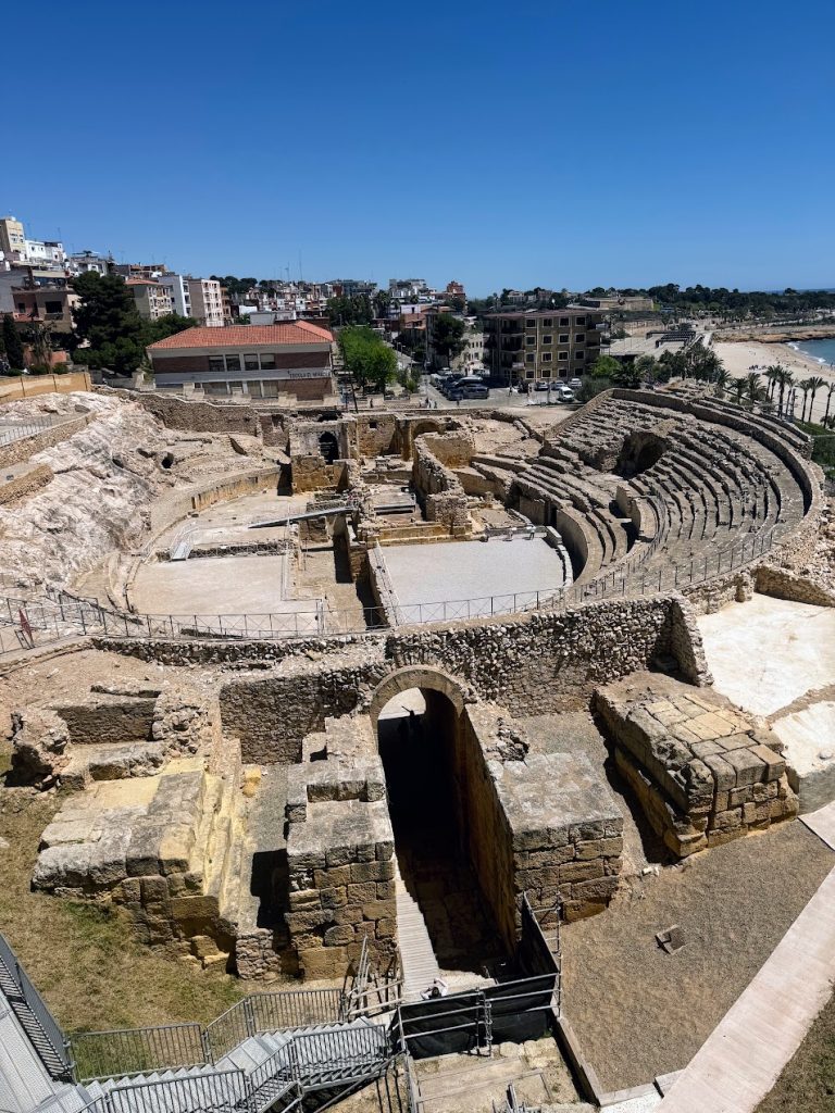 Forum romano no centro de Tarragona